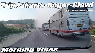 Trip Jakarta Bogor Ciawi Lari Bareng Jetbus 5 Po White Horse [upl. by Mutat]