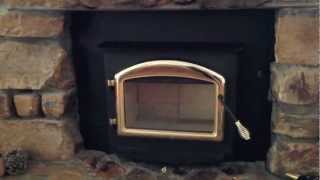 Napoleon EPI1101P Wood Burning Small Insert Flush Product Review [upl. by Neyugn]