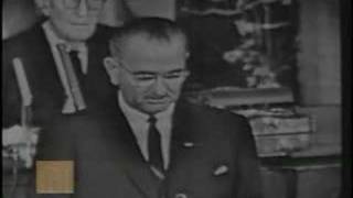 President Lyndon Johnson  Address to Congress [upl. by Durning773]