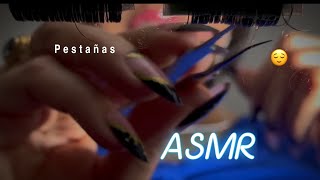 ASMR Roleplay te pongo Pestañas  ASMR en español  ASMR relajante [upl. by Ynaffet341]