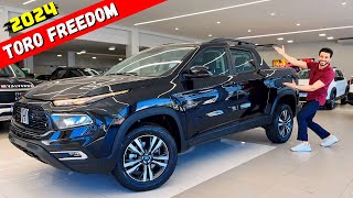 FIAT TORO FREEDOM 2024 avaliação e PREÇO [upl. by Ahsinak907]