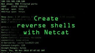 Use Netcat to Spawn Reverse Shells amp Connect to Other Computers Tutorial [upl. by Skill]