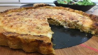 Tarte salée sans pâte et oeufs pour faire manger les légumes aux enfants [upl. by Ihskaneem]