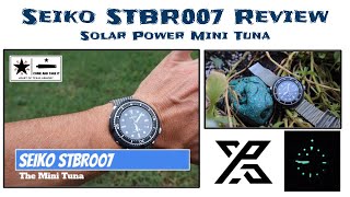 Seiko STBR007  The Impressive Solar Powered Mini Tuna [upl. by Pryor]