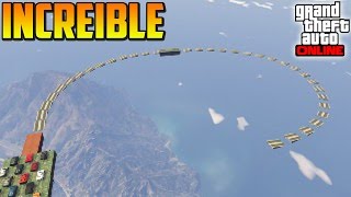 INCREÍBLE CARRERA IMPRESIONANTE  Gameplay GTA 5 Online Funny Moments [upl. by Milas]