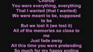 My happy ending with lyrics  Avril Lavigne [upl. by Missy]