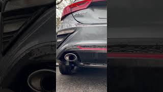 2021 Kia Forte GT Coldstart w Exhaust pop at end [upl. by Nedry]