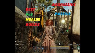 New World Aeternum  BEST PvE HEALER BUILDS  AGGRESSIVE vs PASSIVE  InDepth Guide [upl. by Nomra]