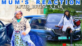 MY AFRICAN MUM REACTION AFTER BUYING MY FIRST CAR 🚗 😂😂💔💔 [upl. by Enailil486]