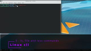 Linux CLI 3 🐧 ls file and less commands [upl. by Naruq392]