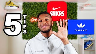 5 Tips For Getting Into The Sneaker Game Buying Sneakers For Retail [upl. by Ayifas]