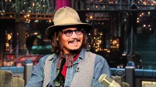 Pt 1 Johnny Depp on Letterman [upl. by Atled147]