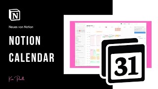 Notion Calendar ist da Eine neue App von Notion  Neues von Notion [upl. by Burt]