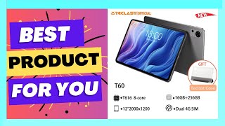 Teclast T60 2024 12quot 2K Tablet Android 13 2000x1200 20GB RAM 256GB ROM [upl. by Thia388]