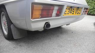 Scimitar SS1 1800ti custom exhaust first revs [upl. by Greyson]