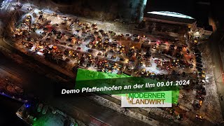 Demo in Pfaffenhofen an der Ilm 09012024 [upl. by Droffats]