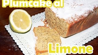 Plumcake al Limone  La Ricetta di Violetta [upl. by Hotze560]