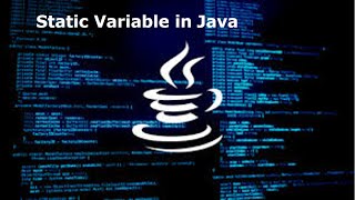 static variable in java tamil explanation javaprogramming tamilexplanation [upl. by Ystap]