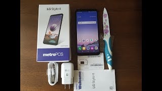 LG Stylo 4 Unboxing And First Look BenchMark For metroPCS [upl. by Kerril994]