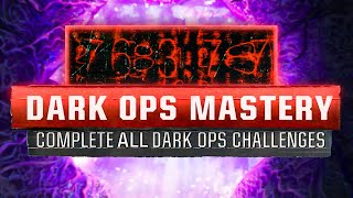 Beating The 15 HARDEST DARK OPS CHALLENGES in Black Ops 6 Zombies [upl. by Pavlov134]