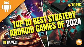 Top 10 Best Strategy Android Games of 2024 High Graphics [upl. by Redfield975]