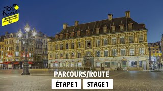 ParcoursRoute  Stage 1  Tour de France 2025 [upl. by Yvaht]