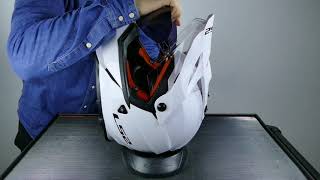 LS2 Helmets  MX436 Pioneer  SUN VISOR [upl. by Laehcor]