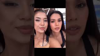 Their bondings ❤️ sisterhood trending missgrandinternational viralvideo philippines nepal [upl. by Aralk]