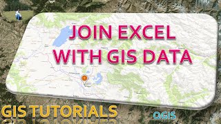 How to join Excel file in QGIS [upl. by Oler]