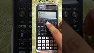 Cálculo de la integral definida en calculadora científica casio fx991LA X [upl. by Nyl]