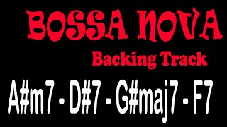 BOSSA NOVA 2516 Backing track in G Major [upl. by Faxan248]