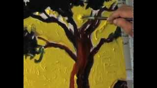 Tutoriel peinture à lhuile  Apprendre le Fauvisme [upl. by Eisenstark]