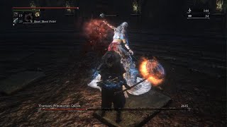 Bloodborne  Yharnam Pthumerian Queen 1st try [upl. by Acirdna267]