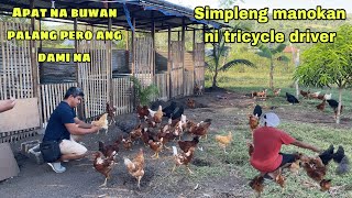 APAT NA BUWAN PALANG PERO MARAMI NA  MANOKAN NI TRICYCLE DRUVER  GENSAN CITY [upl. by Amekahs]