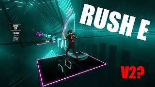 Attempting RUSH E AGAIN in Beat Saber [upl. by Dovev]