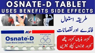 Osnate D Tablet Uses  How To Use Osnate D Tablet Side Effects [upl. by Kurr]