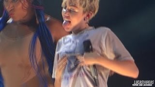 Miley Cyrus  GETITRIGHT  Bangerz Tour  Rio de Janeiro  28092014 [upl. by Kellene]