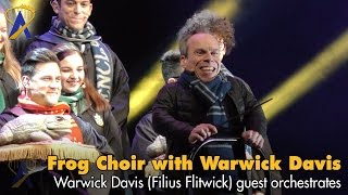 Celebration of Harry Potter Frog Choir conducted by Warwick Davis  Filius Flitwick [upl. by Sedgewick]