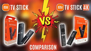 TV Stick VS Tv Stick  Diffrences between Xiaomi Mi TV Stick 4k and Mi TV Stick [upl. by Divadnoj]