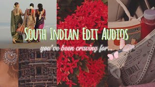 South Indian desi edit audios youve been craving for🌸✨ [upl. by Sualokin825]