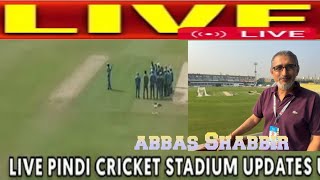 Pak Vs England 3 TestRawalpindiBest Ground  Champions Trophy PreparationsLiveFrom Pindi Stadium [upl. by Gyimah]