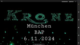 BAP LIVE Konzert Zeitreise 8182 🤗CircusKroneBau🤠Rut wiess blau querjestriefte Frau😎 BAPtour 24 [upl. by Ailel648]