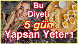 5 Gün Bu Diyeti Yap ve 5 Kilo Gitmiş Olacak Japon Diyetiyle Hızlı Zayıflama [upl. by Nitsoj]