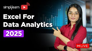 Excel Data Analysis Full Course  Excel Data Analysis Tutorial For Beginners  Simplilearn [upl. by Divan]