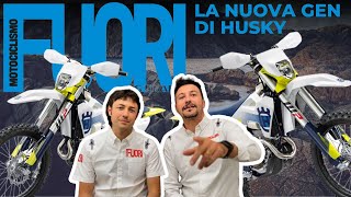 Husqvarna enduro 2024 la prova delle nuove TE 125 250 e 300 e delle FC 250 350 450 e 501 [upl. by Inattyrb]