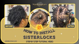 Tutorial Video How to Install Sisterlocks [upl. by Deelaw852]