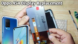 Oppo A54 Display Replacement Broken Unite Change In August 2024 [upl. by Nylarac807]