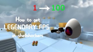 How to get Legendary FPS in Shellshockers [upl. by Sonnie]