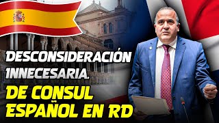 SENADORES AL GRITO CON EL CONSUL ESPAÑOL EN RD [upl. by Gertruda472]