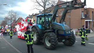 Rosenmontagszug Kerpen Balkhausen 12022018 [upl. by Ailes342]